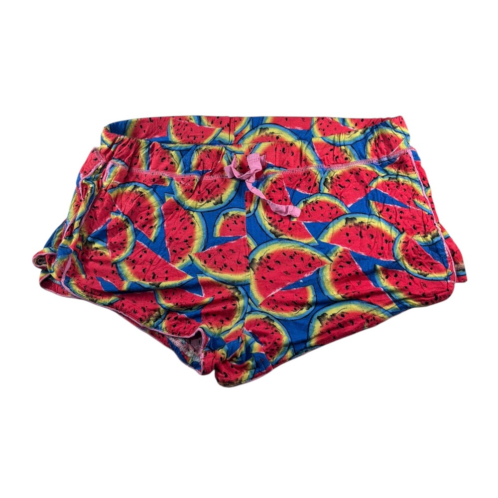 Honeydew Pajama Shorts Womens S Multicolor Excellent Watermelon Print Loungewear